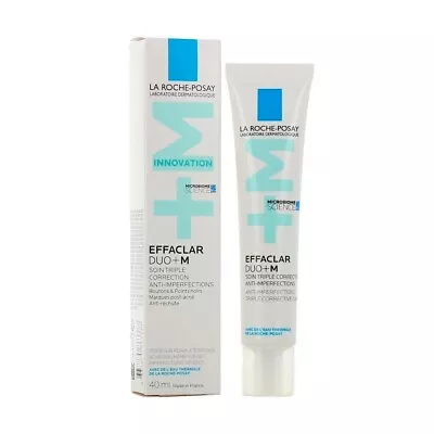 La Roche Posay EFFACLAR DUO+M Face Cream For Blemishes & Acne 40ml EXP: 07/2026 • $24.80