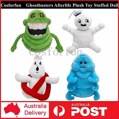 Ghostbusters Afterlife Plush Toy Doll Slimer Muncher Stay-Puft Marshmallow Doll • $32.59