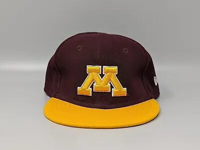 New Era Infant Youth Minnesota Gophers Snapback Hat Cap Maroon Gold • $10