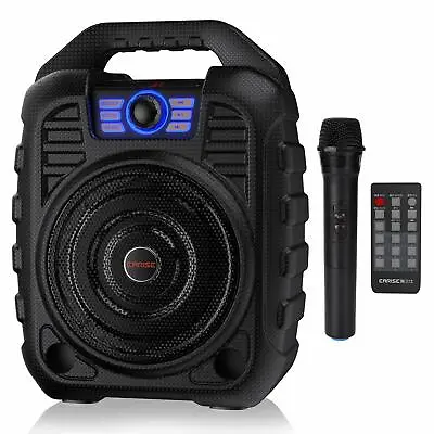UsedEARISE T26 Portable PA System Bluetooth Speaker Audio Recording+Wireless Mic • $17.99