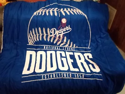L A Dodgers Comforter & Sham Northwest MLB Genuine Merchandise 64 X86  Twin Nice • $69