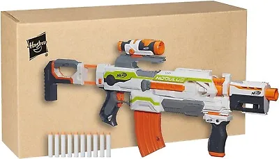 NERF Modulus - ECS 10 Motorised Blaster Inc 10 Elite Darts Brand New Sealed • $129