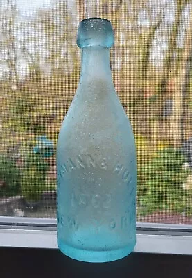 Hachmann & Hulle 1862 New York Mineral Water Civil War Era Bottle Found Clamming • $50