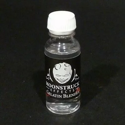 Gelatin Blender Prosthetic Scar Edge Concealer Halloween SFX Makeup Moonstruck • £12.99