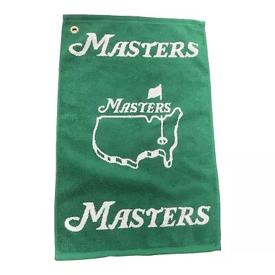 2024 Masters Green And White Woven Golf Bag Towel Augusta National • $59.99