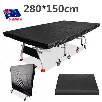 Waterproof Large PingPong Table Storage Cover Table Tennis Protector Cover 2.8M • $26.59