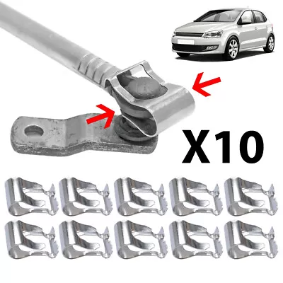 $9.03 • Buy 10x Universal Windshield Wiper Link Linkage Motor Rods Repair Clip Spring Kit