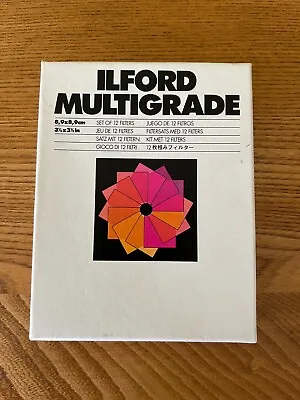 Ilford Multigrade Filter Set For Enlarger - Set Of 12 Filters  • £37