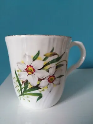 Sadler Wellington Fine Bone China Floral Mug 'March' • £7