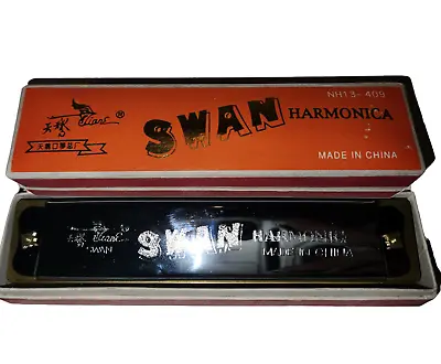 Vintage High Quality Swan Harmonica - New Old Stock In Box - New Pristine Nh13 • $10