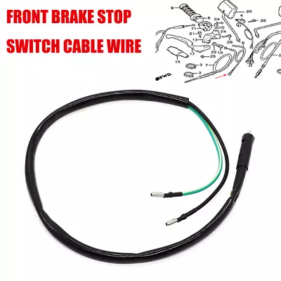 Motorcycle Brake Switch Wire Front Stop Light For Honda SL100 SL175 CB100 SL350 • $8.59
