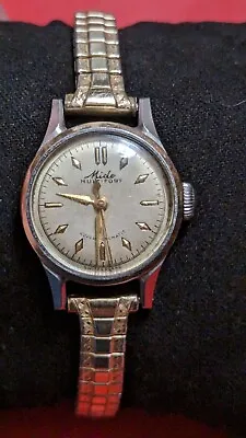 Vintage MIDO Multifort Super Automatic Ladies Wrist Watch  • $79