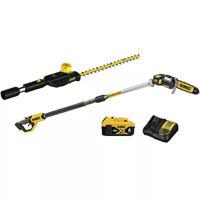 $316.65 • Buy Dewalt DCPS620M1-DCPH820BH-BNDL 20V MAX X Pole Saw & Trimmer Head BD (4 Ah) New
