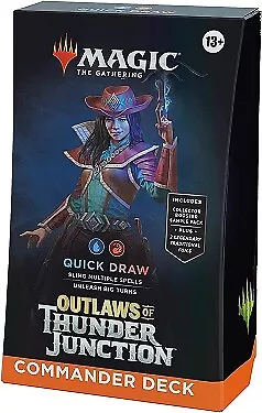 Magic The Gathering Outlaws Of Thunder Junction Quick Draw Commander Deck • $42.95