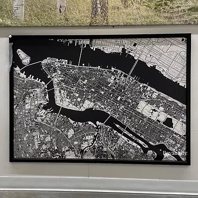 Ikea BJÖRKSTA Picture 55x 39 3/4  Manhattan From Above (PICTURE ONLY) NEW • $49.99