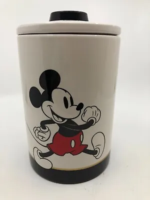 Disney Mickey Mouse Signature Collection Canister With Gold Foil Letters New!!! • $24.99