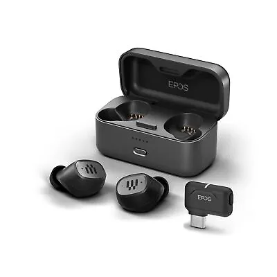 EPOS GTW 270 Hybrid In-Ear Wireless Gaming Earbuds With Low Latency Dongle Fo... • £101.58