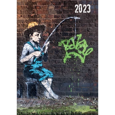 $16.95 • Buy Banksy - 2023 A5 Padded Cover Diary Premium Planner Book Christmas New Year Gift