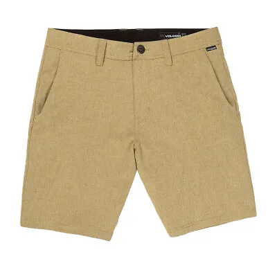 Volcom Men's Frickin Cross Shred Static Dark Khaki Shorts Clothing Apparel Sn... • $39.89