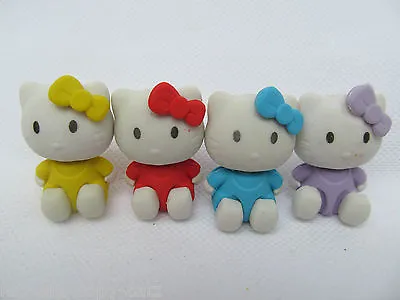 1x HELLO KITTY CUTE GIRLS JAPANESE STYLE RUBBERS ERASERS PARTY BAG GIFT UKSELLER • £2.25