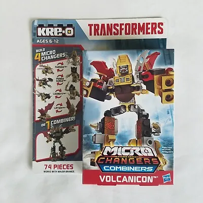 Transformers Kre-O Micro Changers Combiners Volcanicon MISB Sealed Kreo Rare • $33.99
