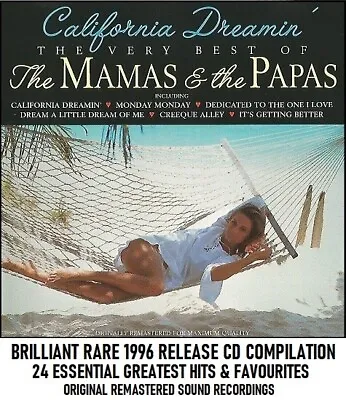 The Mamas & The Papas Essential 24 Greatest Hits Collection - 60's CD Mama Cass • £3.95