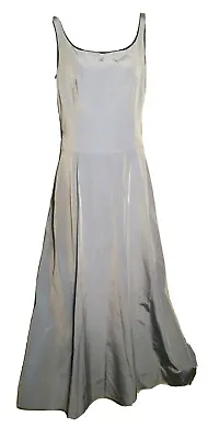 VTG Tahari Iridescent Lilac Lined Sleeveless Formal Dress Long Ball Gown 10 NWOT • $25