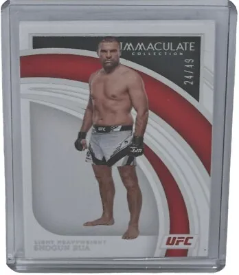 Mauricio Rua 2022 Panini Immaculate Collection UFC Card #24/49 Shogun Rua #95 • $10