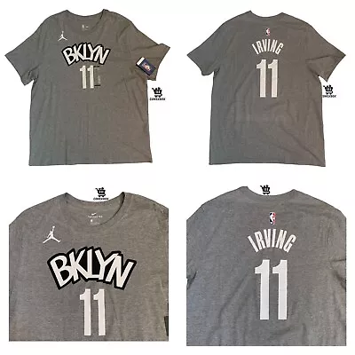 Nike Jordan Brooklyn Nets Kyrie Irving #11 NBA T-Shirt Adult Men's Size XL New • $29
