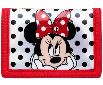 Minnie Mouse Wallet Disney Childrens Card Money Purse Birthday Kids Gift Present • £6.49