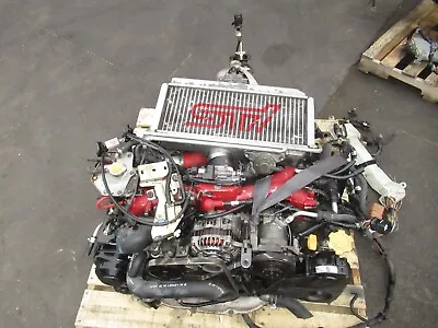 Jdm Subaru Wrx Sti Ej207 V7 Engine Only Vf30 Single Scroll Sti Engine V7 • $4699