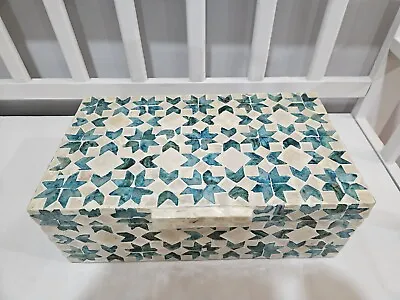 ** Price Reduced!!** Decorative Mosaic Tile Large Trinket Box • $28