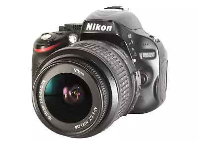 Nikon D5100 Digital SLR Camera W/AF-S NIKKOR 18-55mm F/3.5-5.6G DX VR Lens Set • $399