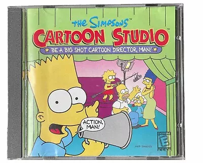 The Simpsons Cartoon Studio CD-ROM PC Windows Mac • £7.99