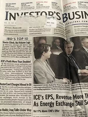 Investors Business Daily Newspaper May 3rd 2007 Edition • $20