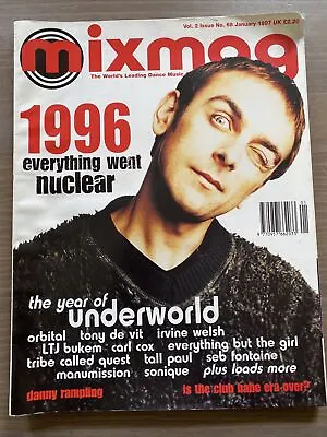 Very Rare Mixmag Magazine 68 Vol2 Jan 1997 Underworld Orbital LTJ Bukem • £6