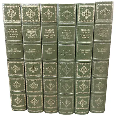 Charles Dickens Complete Works Centennial Edition Heron 6 Books • £35.62