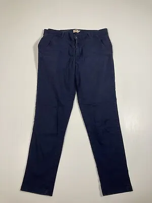 LEVI’S SLIM FIT CHINO Trousers - W27 L28 - Navy - Great Condition - Men’s • £29.99