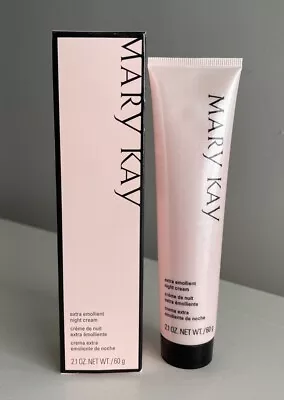 Mary Kay Extra Emollient Night Cream Full Size 2.1 Oz ~ NIB ~ FREE SHIPPING 💖 • $18.99