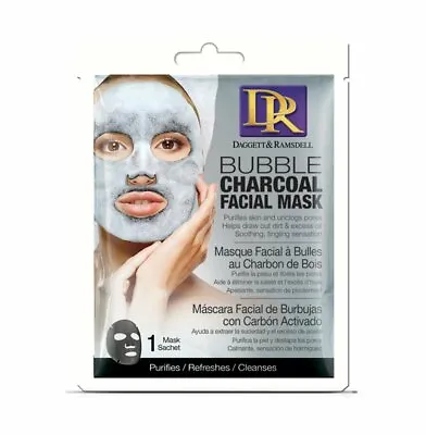 Daggett & Ramsdell Facial Sheet Bubble Mask Charcoal (Single) • $7.99