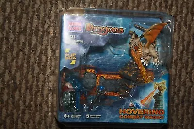 Mega Bloks Dragons Metal Age  Hovering Combat Magic  Dragon  9831 Factory Sealed • $24.99