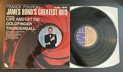 FRANK POURCEL ‘JAMES BOND'S GREATEST HITS’ Vinyl LP 1973 STUDIO TWO STEREO Ex • £10