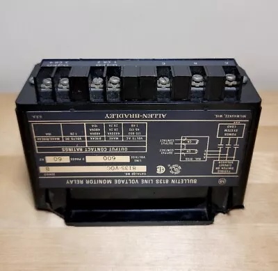 Allen-Bradley 813S-VOC Line Voltage Monitor Relay • $89