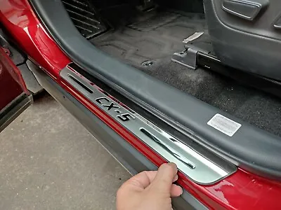  Auto Accessories For Mazda CX 5 Car Door Sill Protector Scuff Plate Guard 17-23 • $30.24