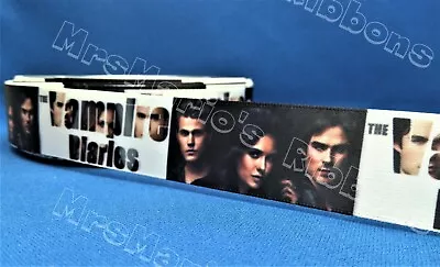 The Vampire Diaries Themed Satin Cake/craft/hair Ribbon @ MrsMario's • £1.79