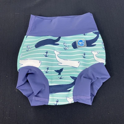 £7 • Buy Splash About Happy Nappy Blue Whale SMALL 0-3 Months