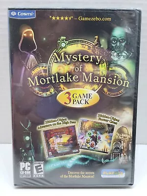 NEW Mystery Of Mortlake Mansion 3 Game Pack PC Windows 7 Factory Sealed Rated E • $9.78