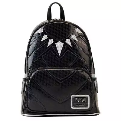 Loungefly Mini Backpack Shine Black Panther Cosplay New Official Marvel Black • $40.39