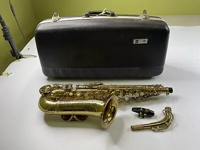 Vintage Conn Shooting Star Alto Saxophone With Conn Carrying Case • $99.99