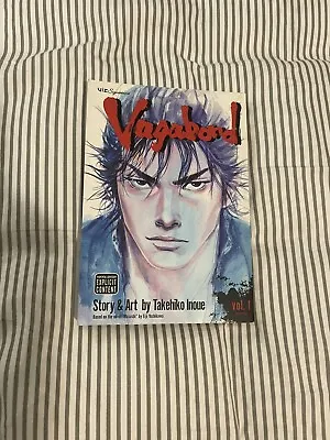 $75 • Buy Vagabond Volume 1 & 2 Manga English Takehiko Inoue RARE OOP